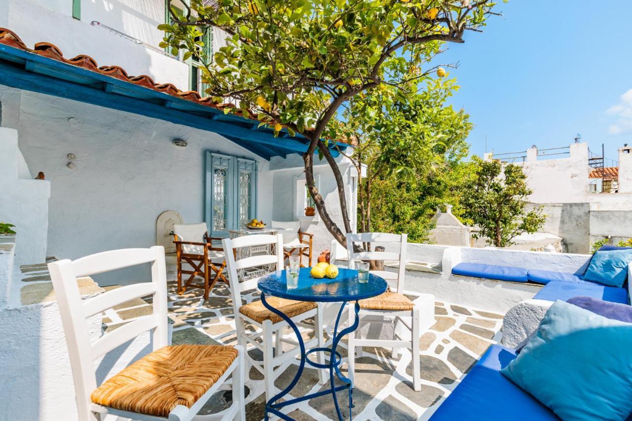 Вілла The Lemon Tree House Скопелос Екстер'єр фото